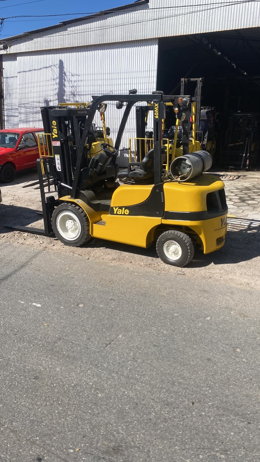 Yale 60MX Ano 2019 GLP 3 Ton em destaque na Movipeças